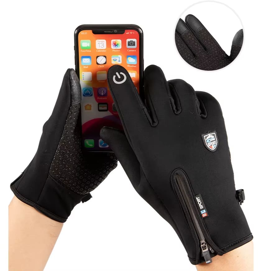 Touchscreen Waterproof Winter Gloves – Warm, Windproof & Non-Slip