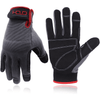 Anti-Vibration Work Gloves – Durable, Touchscreen Utility Gloves for Yard & Brush Work