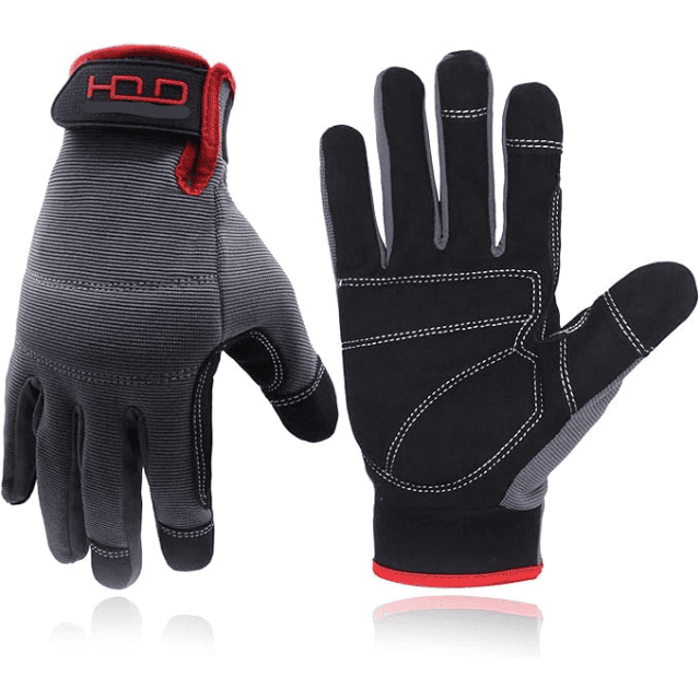 Anti-Vibration Work Gloves – Durable, Touchscreen Utility Gloves for Yard & Brush Work