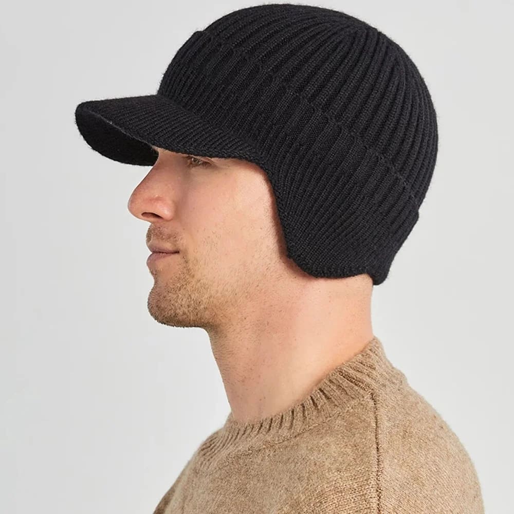 Ultimate Winter Beanie with Visor & Ear Flaps